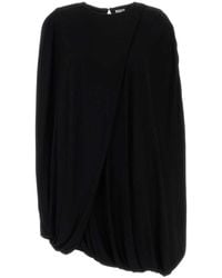Loewe - Round Neck Mini Dress - Lyst