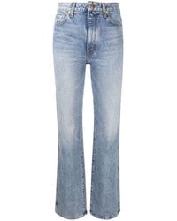 KHAITE - Straight-Leg Denim Jeans - Lyst