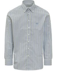 Etro - Regular Stripes Shirt - Lyst