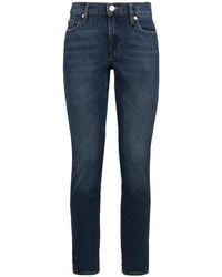 FRAME - Denim Slim Mid Rise Jeans - Lyst