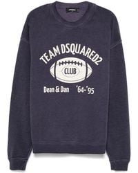 DSquared² - Graphic Logo Print Sweatshirt - Lyst