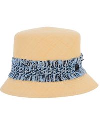 Maison Michel - Textured Bucket Hat - Lyst