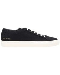 Common Projects - Low-Top Canvas Sneakers - Lyst
