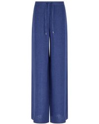 Max Mara - Straight Drawstring Pants - Lyst