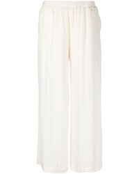Gold Hawk - Light Wide Leg Velvet Trousers - Lyst