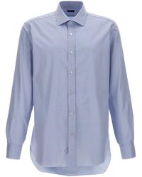 Barba Napoli - Light Poplin Shirt - Lyst