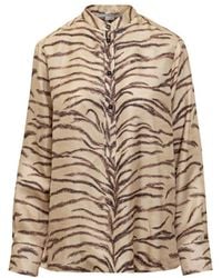 Stella McCartney - Regular Animal Print Shirt - Lyst