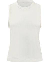 Ami Paris - Solid Crew Neck Top - Lyst