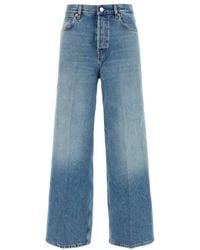 Gucci - Denim Wide-Leg Jeans - Lyst
