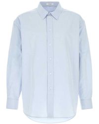 The Row - Powder Poplin Granada Shirt - Lyst