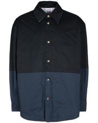 Thom Browne - 'Combo Snap' Overshirt - Lyst