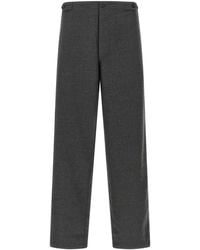 Cellar Door - Straight Flat Front Pants - Lyst