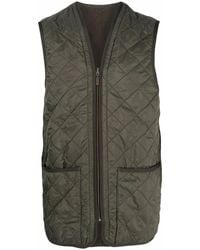 Barbour - Quilted Sleeveless Vest - Lyst