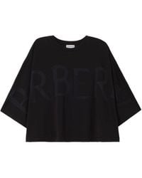 Burberry - Logo Round Neck T-Shirt - Lyst