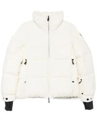 Moncler - Quilted Mock Collar Jacket - Lyst