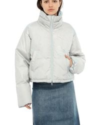 DIESEL - Light Mock Collar Jacket - Lyst