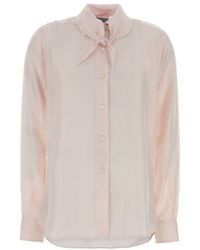 Prada - Regular Solid Shirt - Lyst