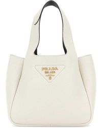 Prada - Logo Mini Tote - Lyst