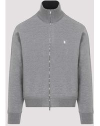 Givenchy - Light Cotton Sweatshirt With Standing Collar - Lyst