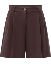 Pinko - Solid Shorts - Lyst