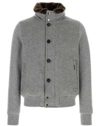 Moorer - Mock Collar Jacket - Lyst