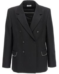 Off-White c/o Virgil Abloh - Notched Lapel Blazer - Lyst