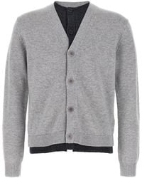 JW Anderson - 'Contrast Layered' Cardigan - Lyst