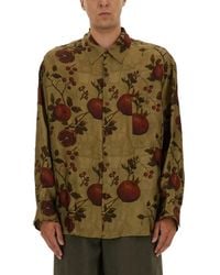 Uma Wang - Relaxed Graphic Shirt - Lyst