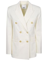 Erika Cavallini Semi Couture - Twill Alberta Blazer - Lyst