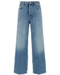 Gucci - Denim Wide-Leg Jeans - Lyst