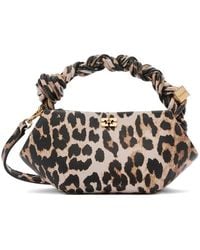 Ganni - Print Bou Mini Crossbody Bag - Lyst