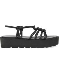 Gianvito Rossi - Hebe Leather Sandals - Lyst