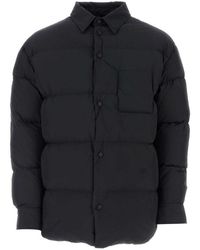 Off-White c/o Virgil Abloh - Ow Emb Shirt Puffer - Lyst