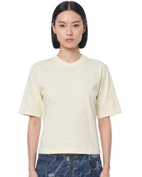 Off-White c/o Virgil Abloh - Crew Neck T-Shirt - Lyst