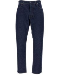 Stone Island - Straight Mid Rise Jeans - Lyst