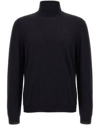 Zanone - Wool Turtleneck Sweater - Lyst