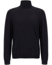 Zanone - Wool Turtleneck Sweater - Lyst