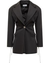 GIUSEPPE DI MORABITO - Embellished Notched Lapel Blazer - Lyst