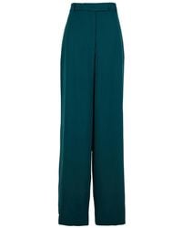 Dries Van Noten - Relaxed Flat Front Pants - Lyst