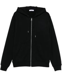 Givenchy - Solid Zip Up Hoodie - Lyst