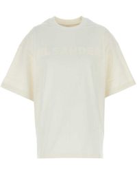 Jil Sander - Cotton T-Shirt - Lyst