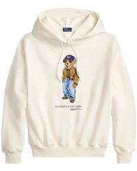 Polo Ralph Lauren - Graphic Hood Sweatshirt - Lyst