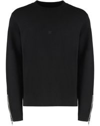 Givenchy - Zip-Cuff Wool Sweater - Lyst