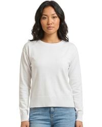 K-Way - Solid Crew Neck Sweater - Lyst