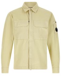 C.P. Company - Regular Logo Overshirt - Lyst