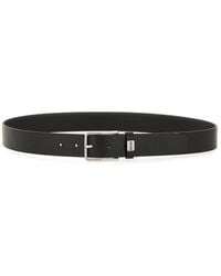 BOSS - Textured Buckle Belt - Lyst