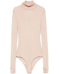 Maison Margiela - Four Stitch-Logo Bodysuit - Lyst
