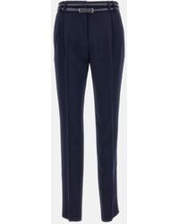 Max Mara - Dark Straight Pant - Lyst