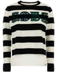 Max Mara - Embroidered Wool Viterbo Sweater - Lyst