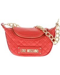 Love Moschino - Logo Medium Crossbody Bag - Lyst